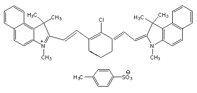 CTP紅外染料分子結構式