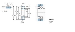 6413N軸承樣本圖