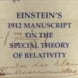 Einstein\x27s 1912 Manuscript on the Special Theory of Relativity