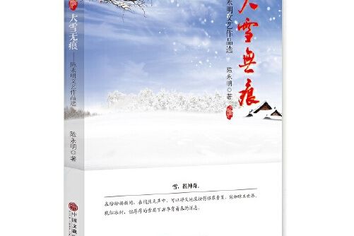 大雪無痕(2016年中國文聯出版社出版的圖書)