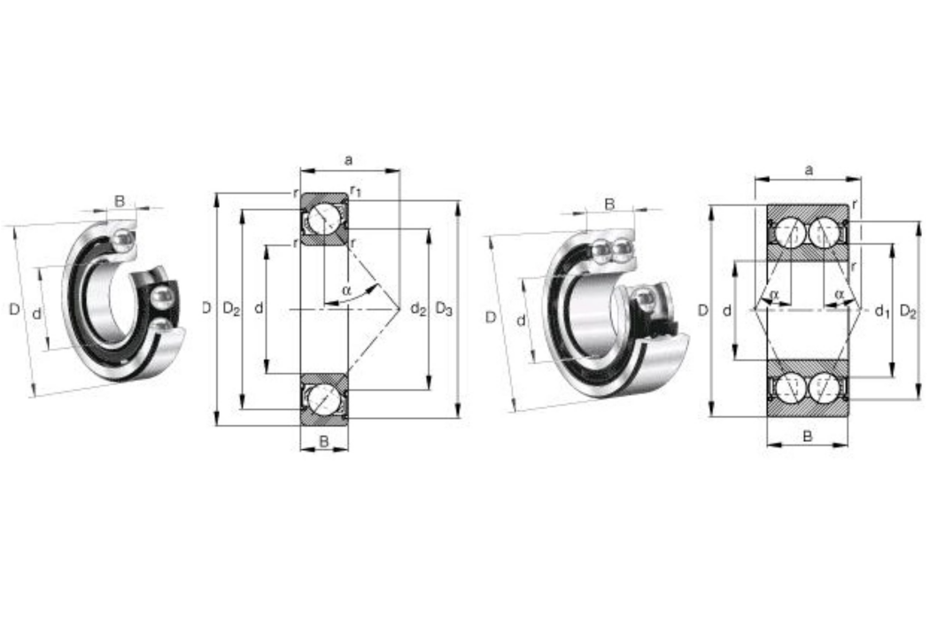 SKF 7208C/DF軸承