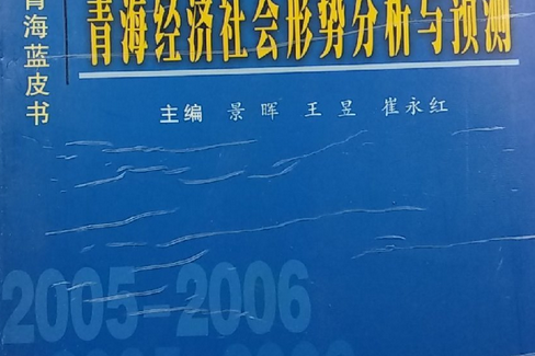 2005～2006青海經濟社會藍皮書