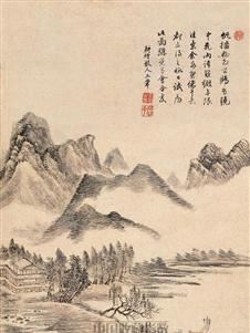 溪山佳景圖