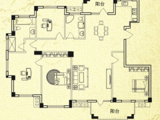 楓華富地戶型圖