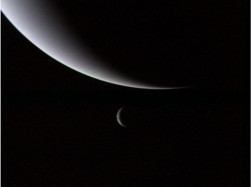 海王星和它的衛星海衛一