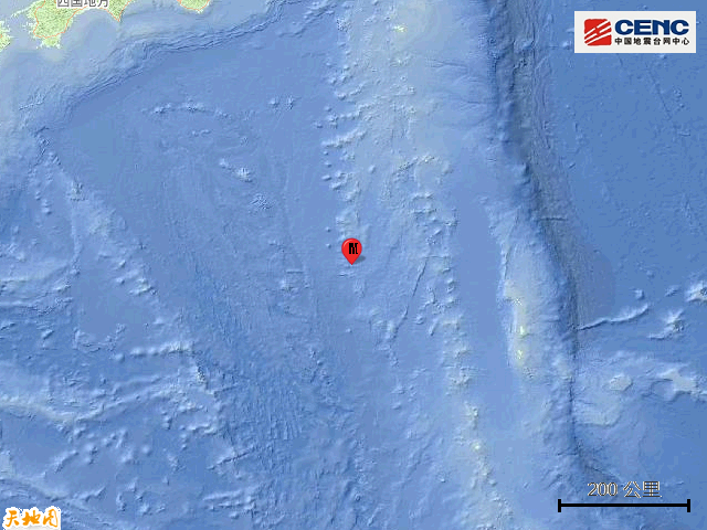 12·24日本小笠原群島地震