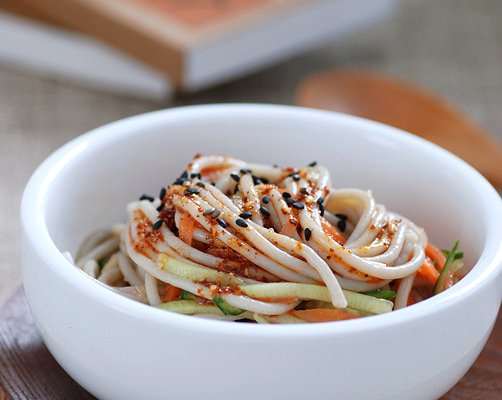 綠豆芽蕎麥麵