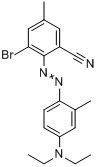 3-溴-2-[[4-（二乙氨基）-2-甲基苯基]偶氮]-5-甲基-苯腈