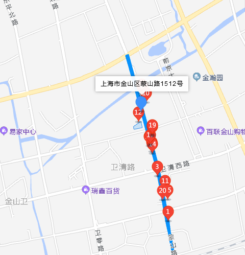 蒙山路1512號