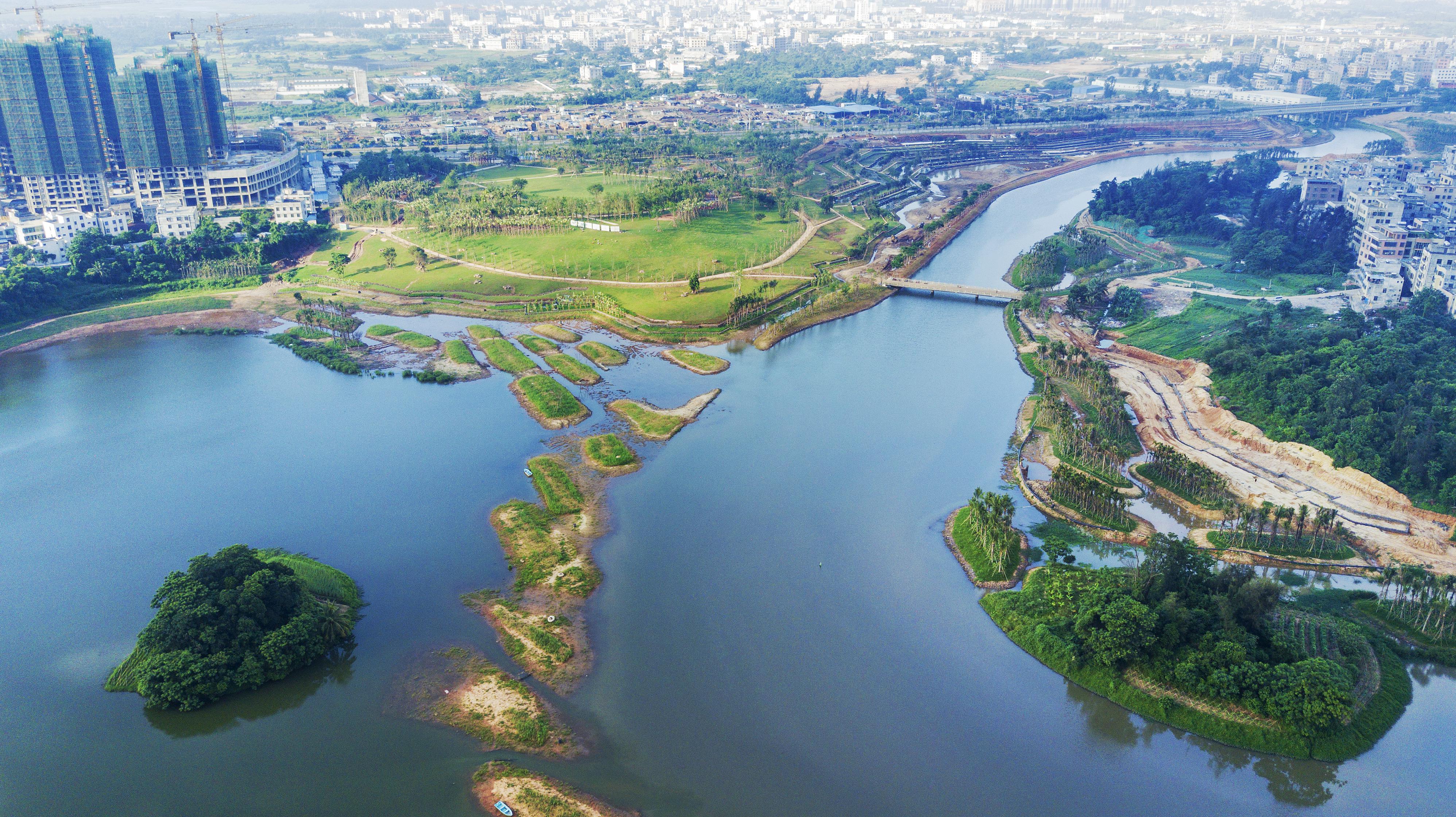 海南海口美舍河國家濕地公園