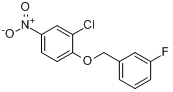 3-氯-4-（3-氟苄氧基）硝基苯