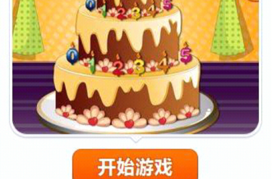 裝飾生日蛋糕2