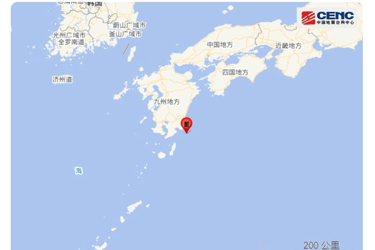 10·6日本九州島海域地震