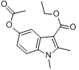 5-乙醯氧基-1,2-二甲基吲哚-3-羧酸乙酯