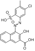 4-[（5-氯-4-甲基磺化苯基）偶氮]-3-羥基-2-萘甲酸