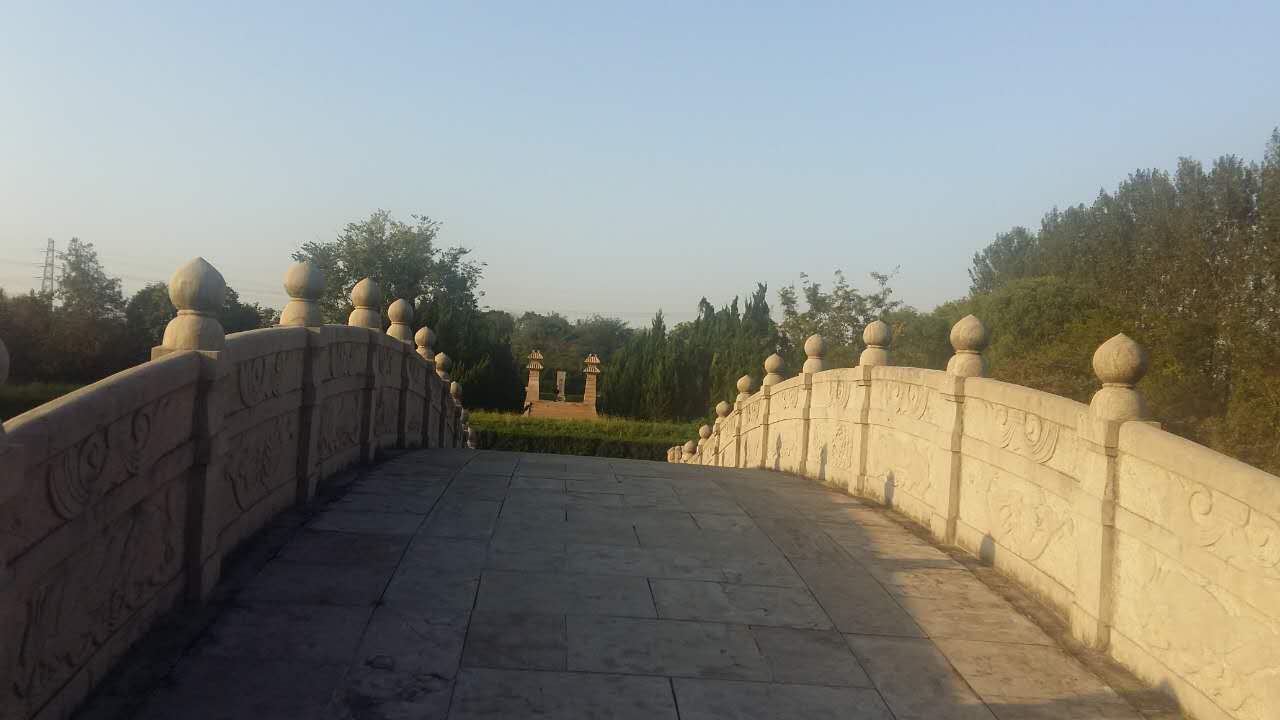 隋煬帝陵內的景觀