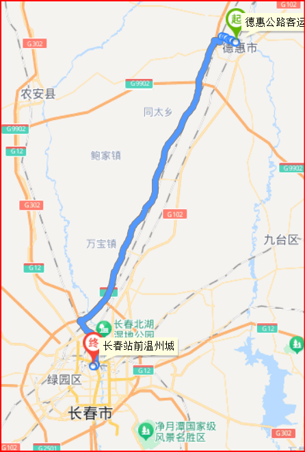 長春公交T369路