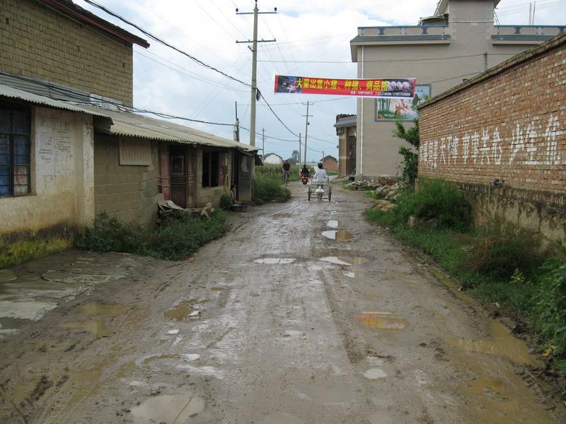 鄭家屯自然村村內道路