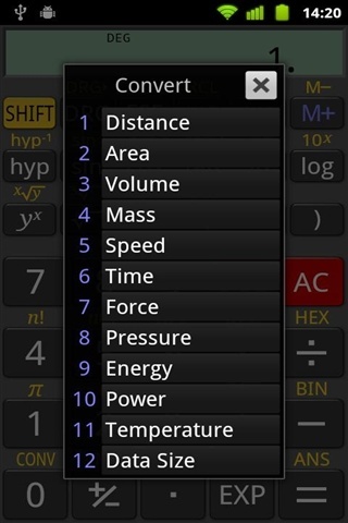 逼真科學計算器