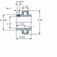 SKF YAR209-2FW/VA201軸承