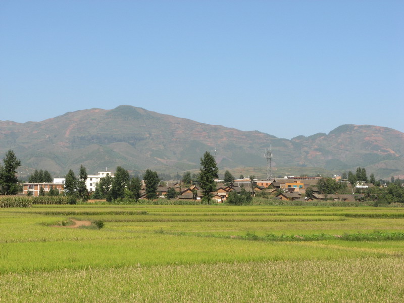 蘇家院村村莊遠景