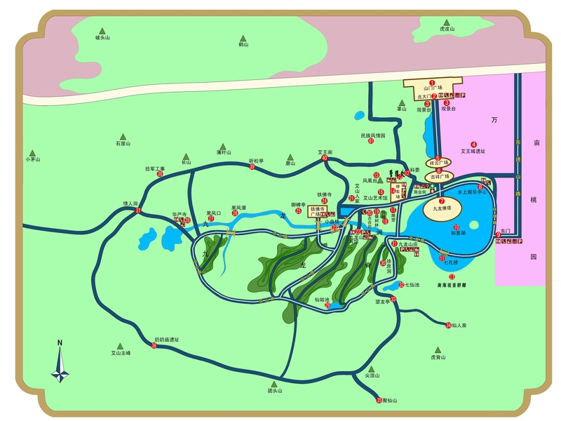 邳州市艾山風景名勝區