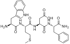 TRP-MET-ASP-PHE-NH2