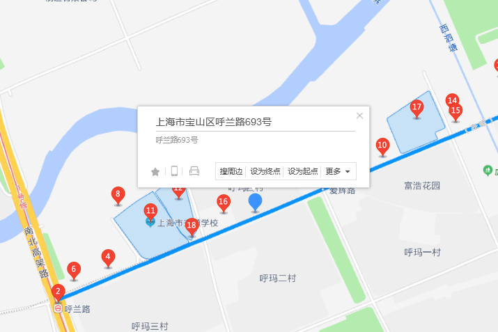 呼蘭路693號