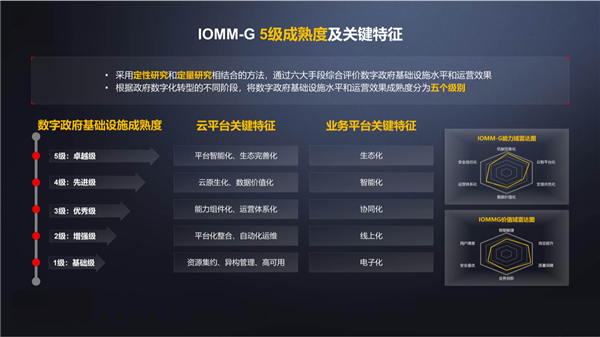 IOMM-G數字政府建設水平和運營效果成熟度標準