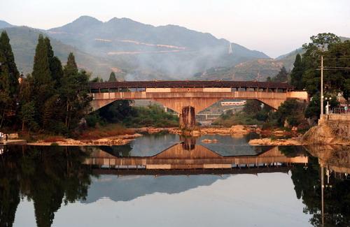 福建屏南木拱廊橋