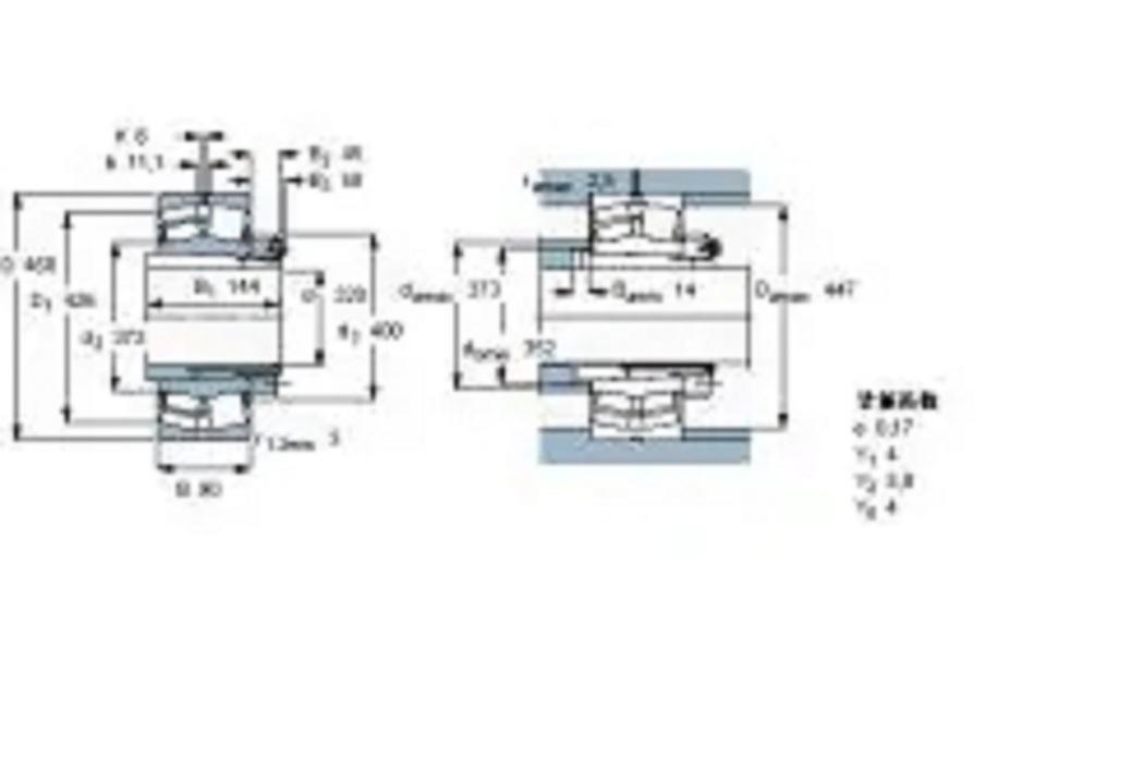 SKF 23968CCK-W33+OH3968H軸承