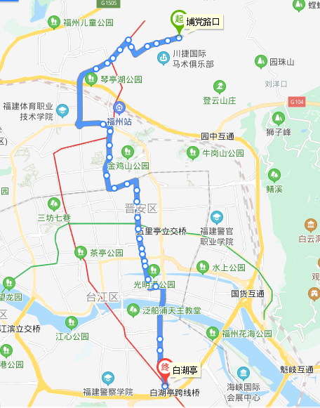 福州公交17路