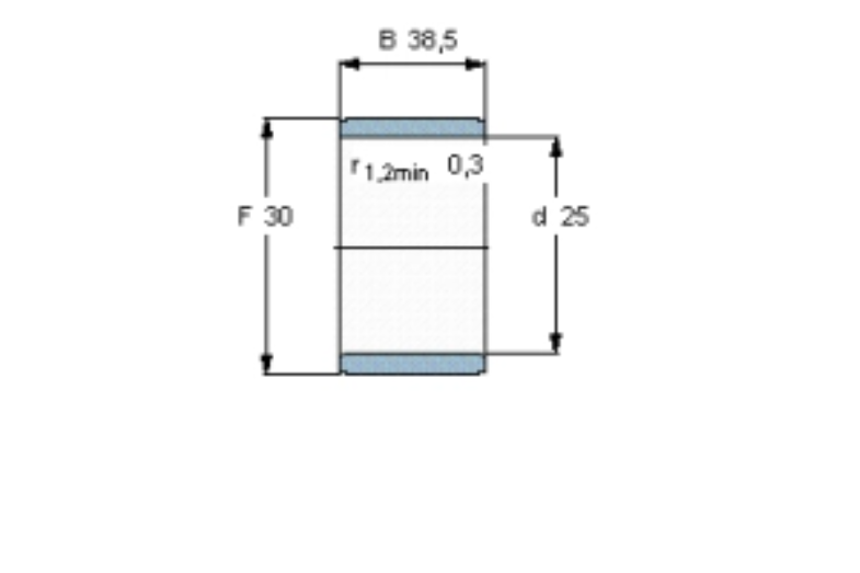 SKF IR25x30x38.5軸承