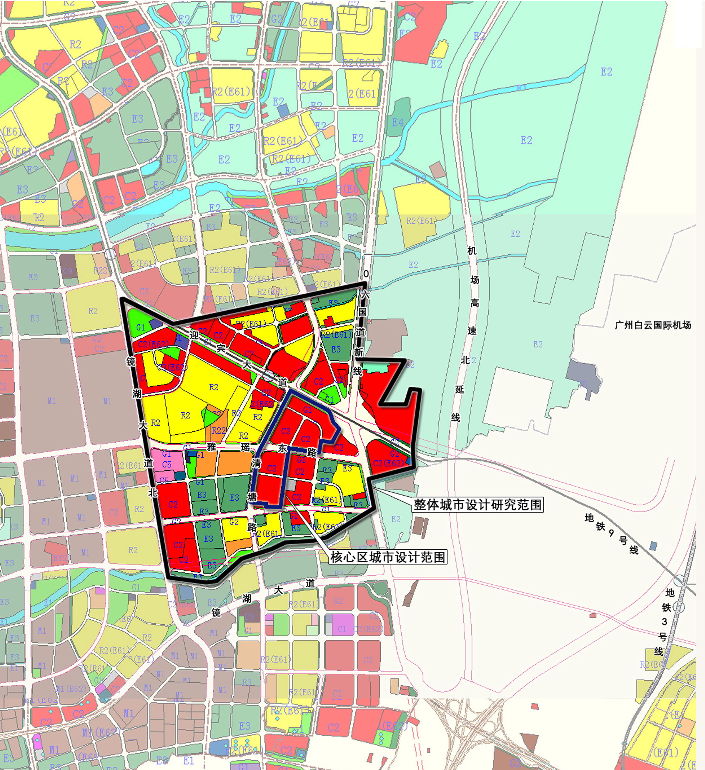 機場商務區規劃圖