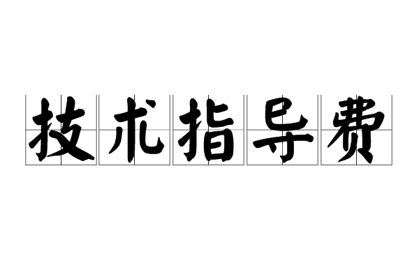 技術指導費