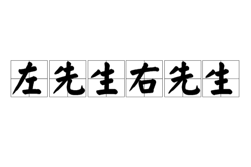 左先生右先生(網路流行語)