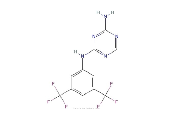 N2-[3,5-二（三氟甲基）苯基]-1,3,5-三嗪-2,4-二胺