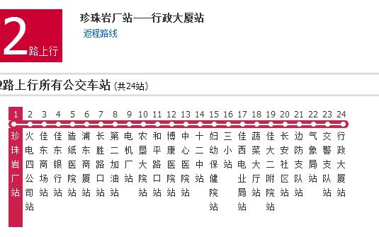 佳木斯公交2路