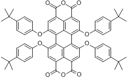 1,6,7,12-四叔丁基苯氧基苝-3,4,9,10-四甲酸二酐