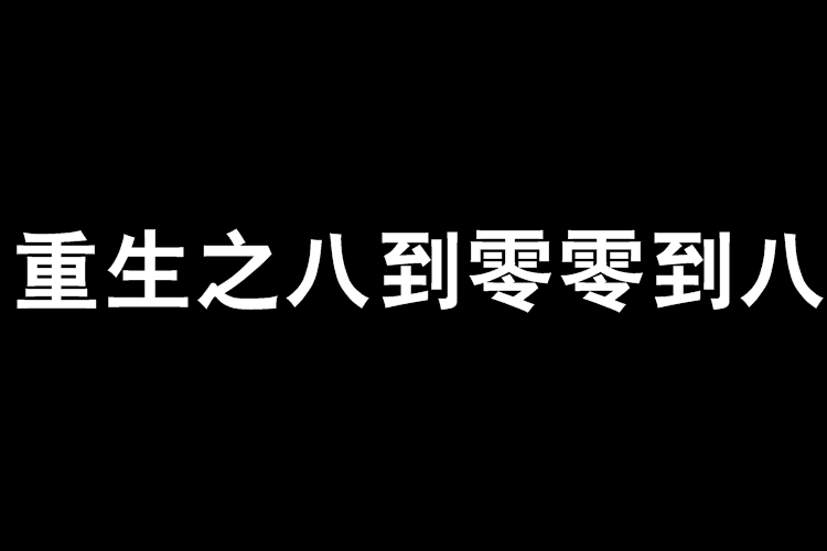 重生之八到零零到八