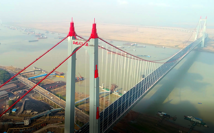 杭瑞洞庭大橋是科技大橋，亦是景觀大橋