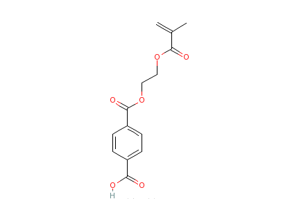 1,2-苯二甲酸的單[2-（2-甲基-1-氧代-2-丙烯基）氧基]乙酯