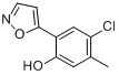 4-氯-2-（5-異惡唑基）-5-甲基苯酚