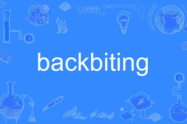 backbiting