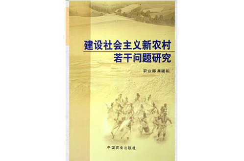 建設社會主義新農村若干問題研究