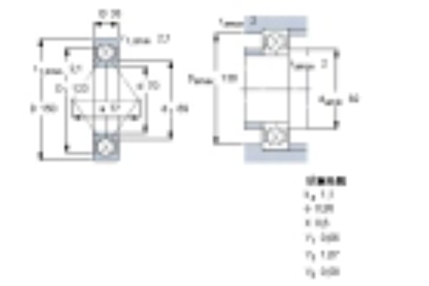 SKF QJ314MA軸承