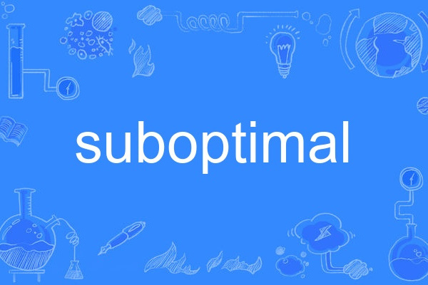 suboptimal