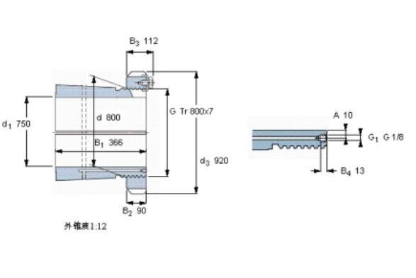 SKF OH30/800H軸承