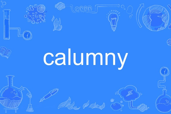 calumny