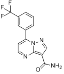 7-[3-（三幅甲基）苯基吡唑[1,5-a]嘧啶-3-甲醯胺